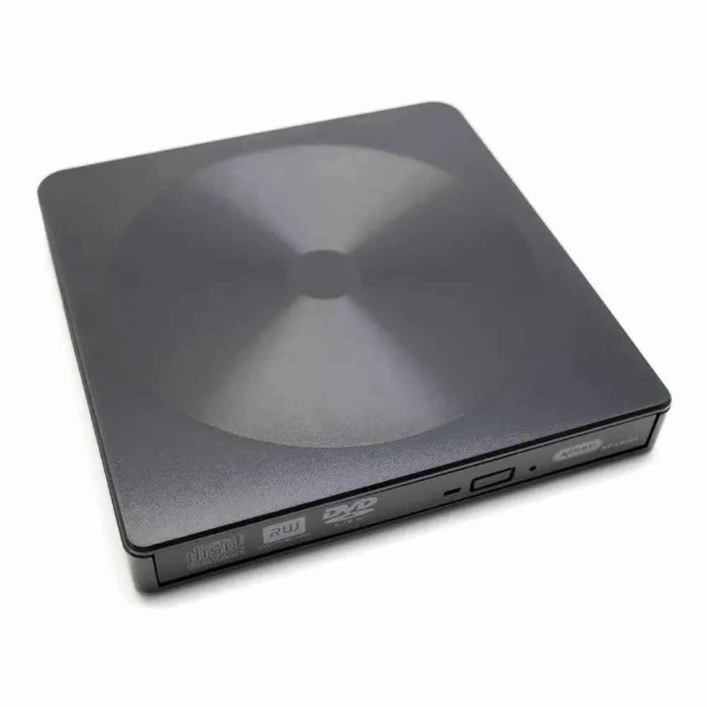 Leitor e Gravador de Cd / Dvd Externo USB 3.0 / USB Tipo C Knup - KP-LE303