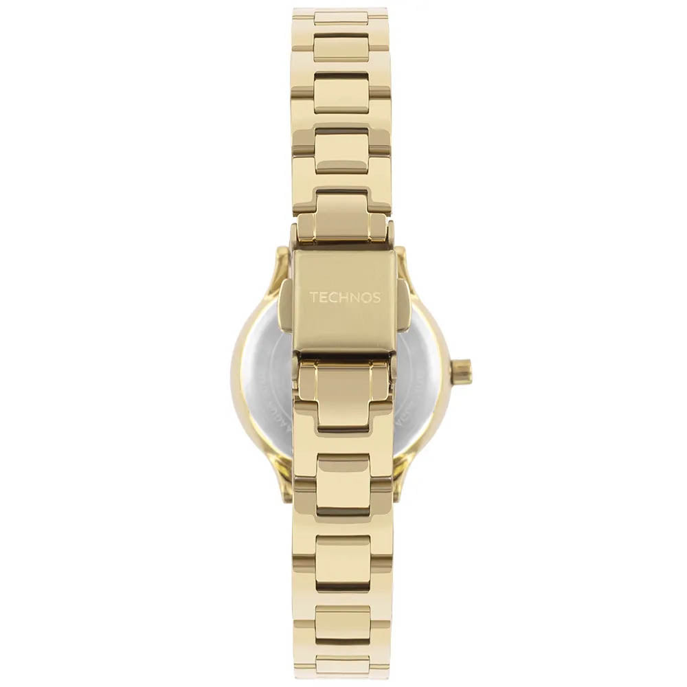 Relógio de Pulso Technos Mini Preto C/ Dourado - GL32AJ/1P Truedata