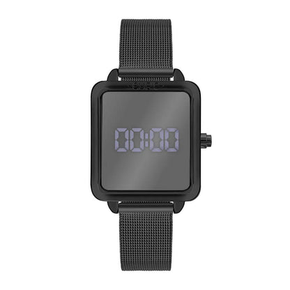 Relógio de Pulso Euro Digital Fashion Fit Reflexos Preto - EUDS8054AE/4P