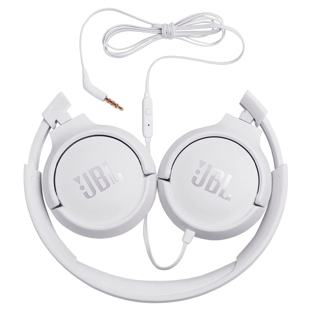 Fone de Ouvido Headphone P2 JBL Tune 500 Branco - JBLT500WHT