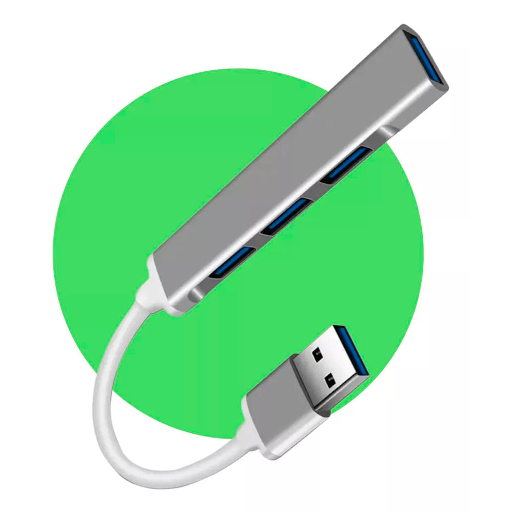 Hub USB 4 Portas Usb 3.0 High Speed