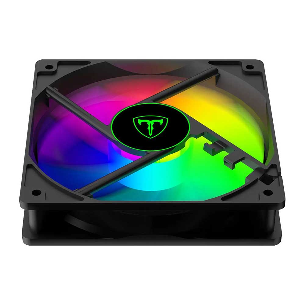 Cooler Fan para Gabinete T-Dagger Led Rainbown 120mm - T-TGF610