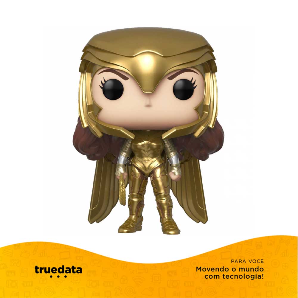 Funko Pop Mulher Maravilha 1984 Armadura Dourada - 84926