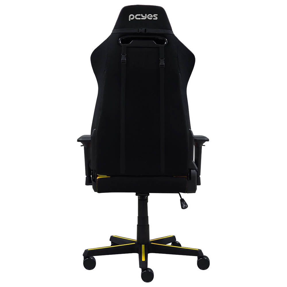 Cadeira Gamer PCYes Mad Racer V8 Turbo Preta / Amarela - V8TBMADAM