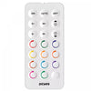 Controlador de Fans PCYes Light Core C/ Controle Remoto 9 Portas PWM + ARGB Branco - PELC9PGBR