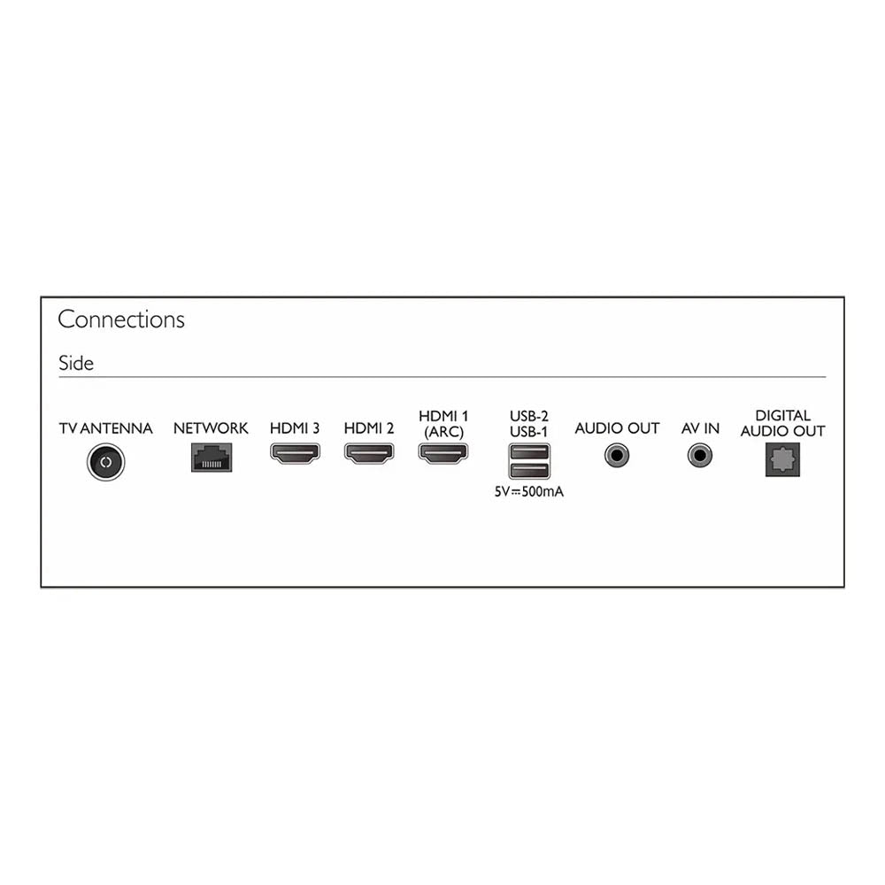 Smart TV Led Philips 65" UHD 4K Wi-fi Bluetooth USB HDMI Google TV - 65PUG7019