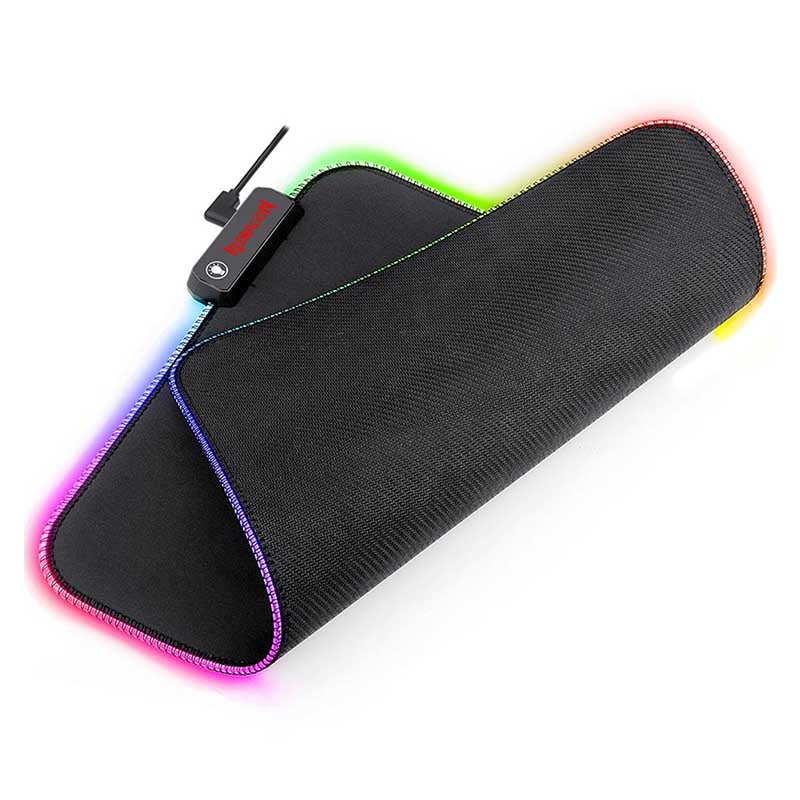 Mousepad Gamer Redragon Pluto RGB Gd 330x260mm - P026