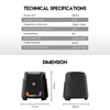 Caixa De Som Gamer Fantech Hellscream RGB Preta - GS205