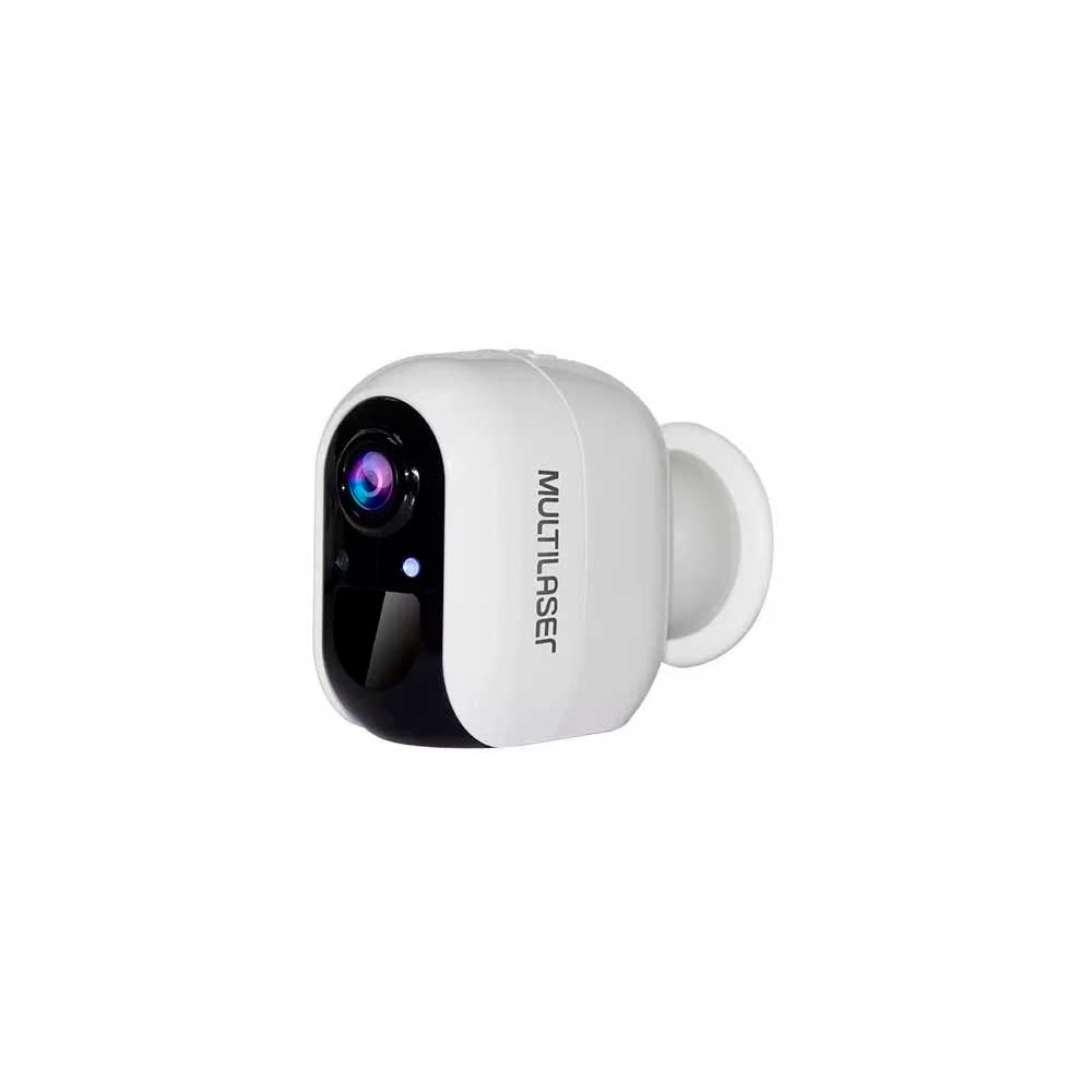 Câmera de Segurança Inteligente Multilaser Wifi Full Hd C/ Microfone Embutido Branca  - SE227
