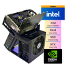 Computador Gamer Truedata Open Desktop  Intel Core i5-10400f 2.9Ghz 16gb Ddr4 256Gb Ssd Nvme RTX 3060 12Gb Fonte 600w