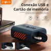 Caixa de Som Portátil Bluetooth Inova Go 3 Bluetoth, USB, Cartão de Memória, Azul Marinho - RAD12417