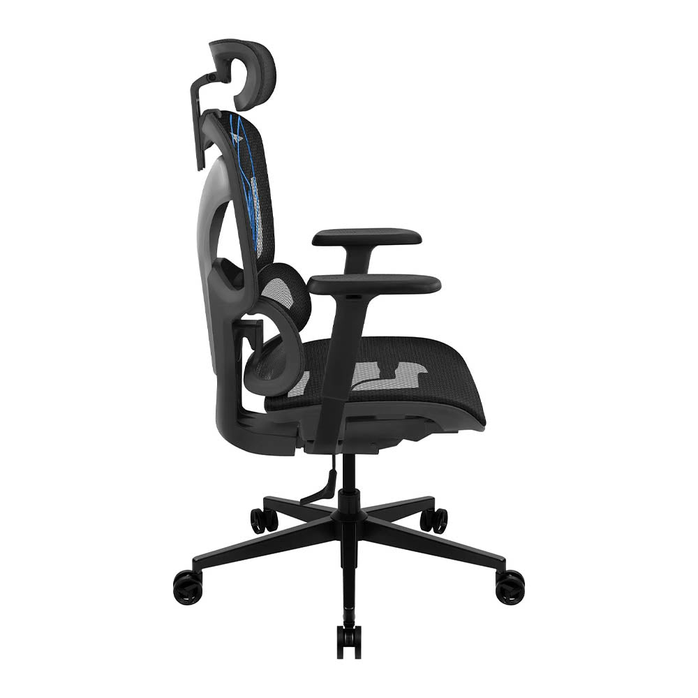 Cadeira Gamer Ergonomica ThunderX3 YTC Mesh Preta / Azul - 83468