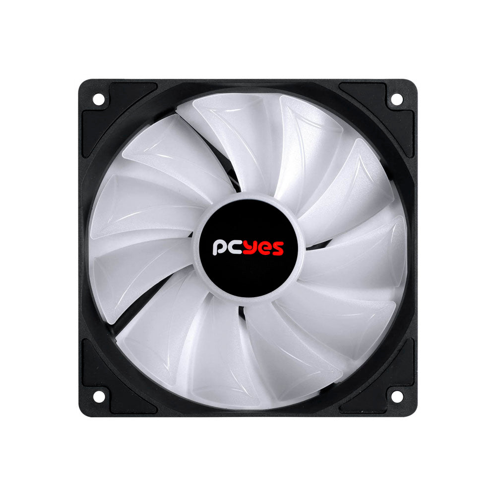 Cooler Fan para Gabinete PCYes Nix 2 ARGB 120mm 03 Pinos - FGNIX2