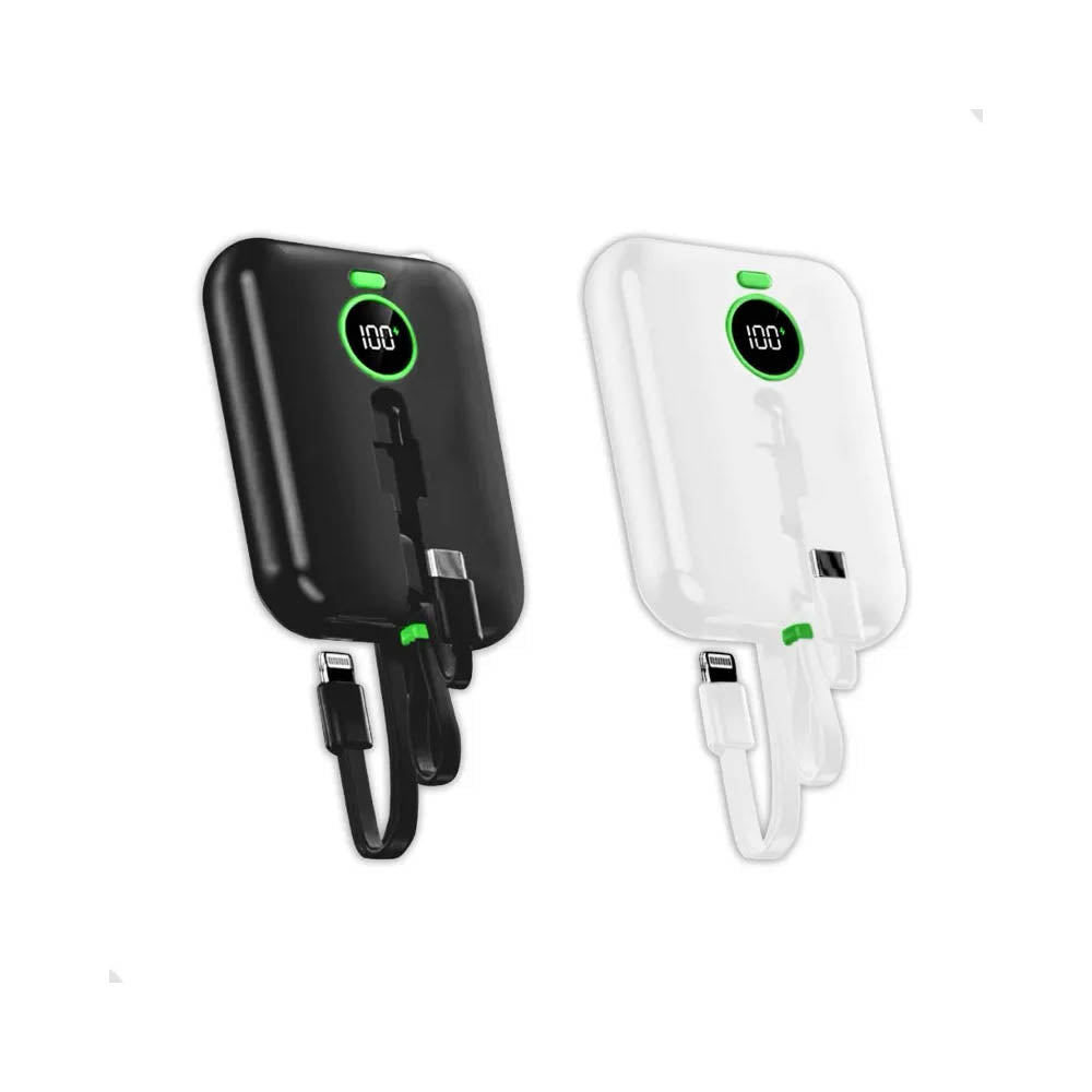 Carregador Portátil 10000mAh aGold Power Bank Tipo C / Lightning Iphone / Usb 3.1A - BTE-15