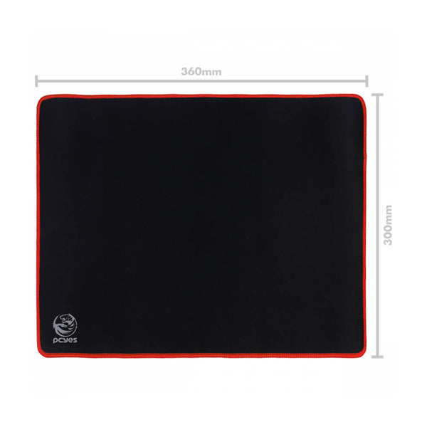 Mousepad Gamer PCYes Red Standard Estilo Speed 360X300MM - PMC36X30R
