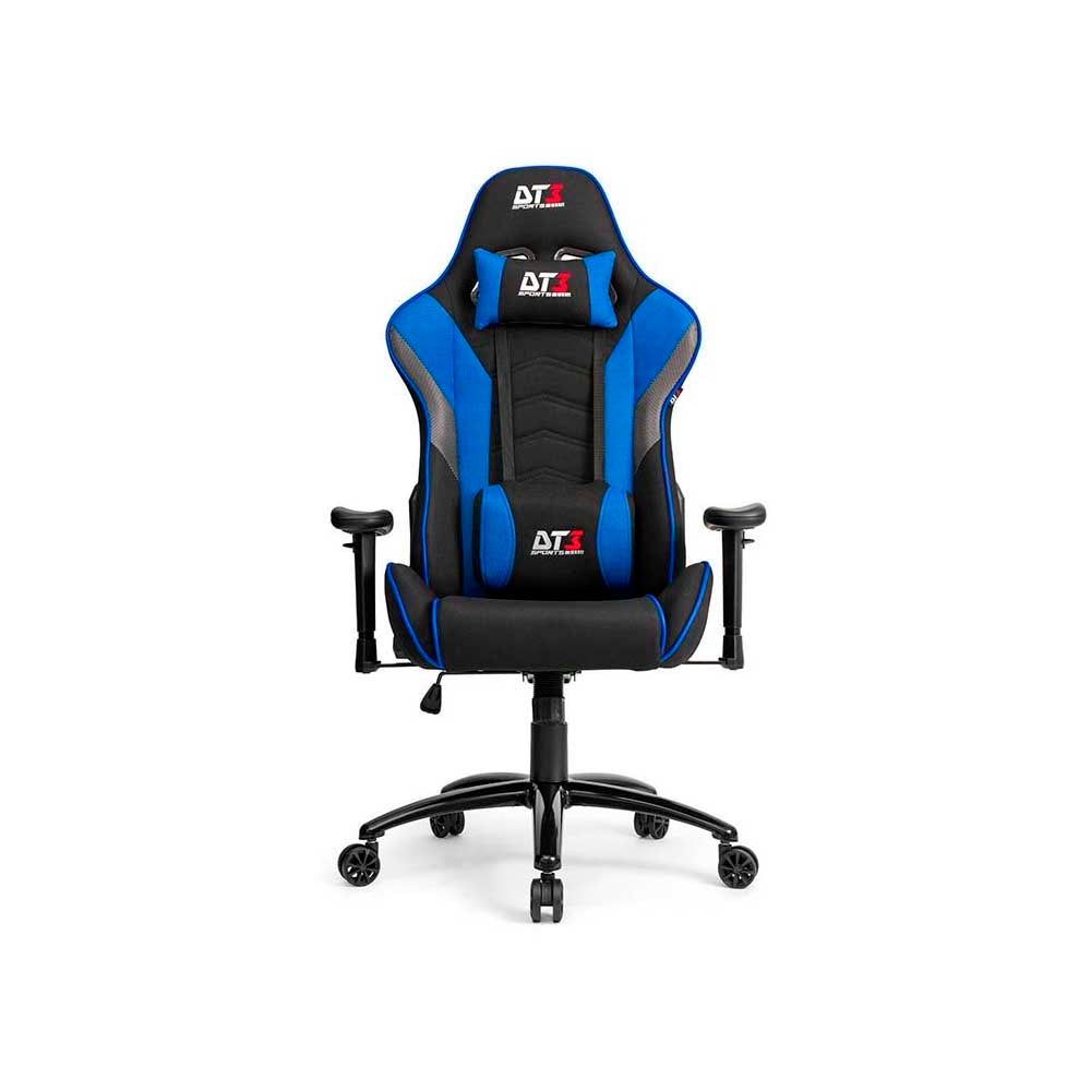 Cadeira Gamer DT3 Sports Elise Fabric com Encosto Reclinável Preta/Azul - 12193-6