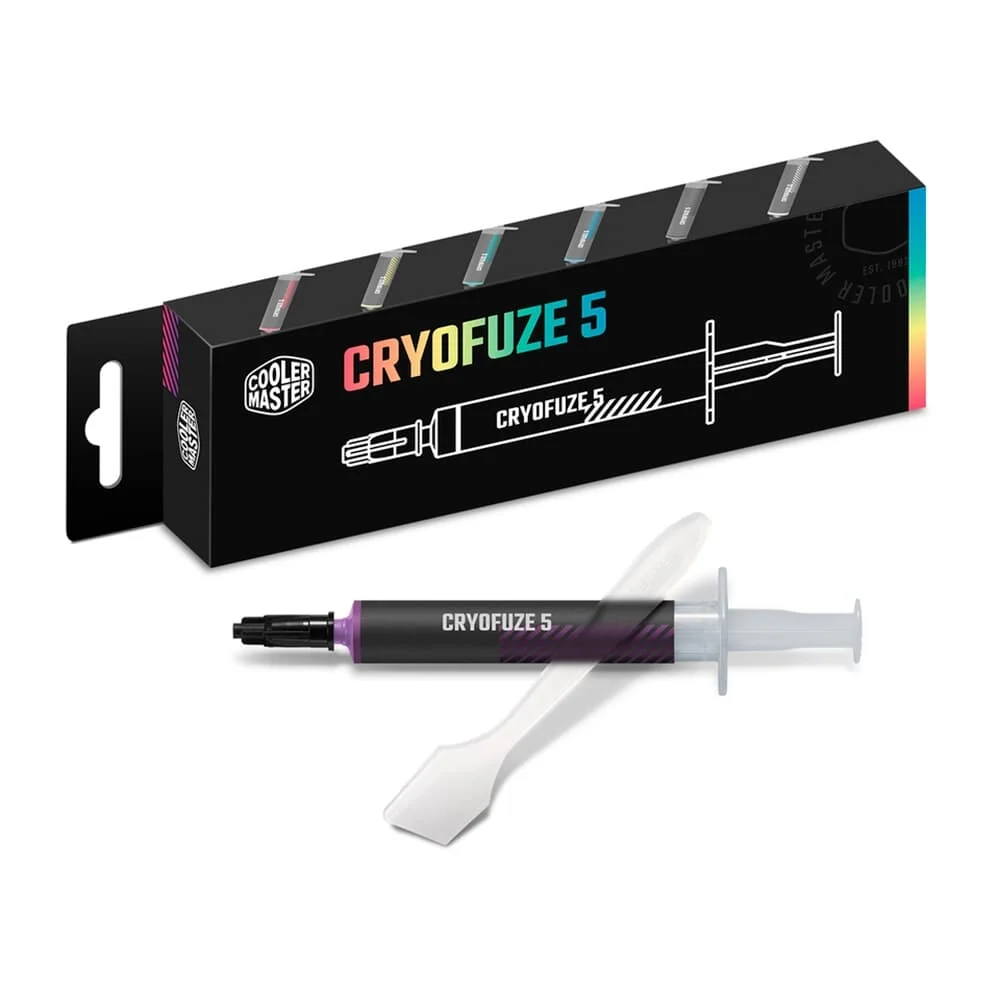 Pasta Termica Cooler Master Cryofuze 5 Black 12,5W 3G - MGY-ADSK-N03G-R1