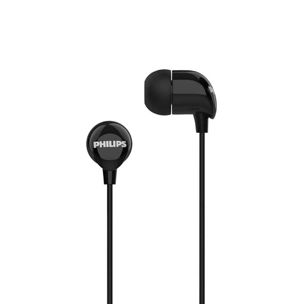 Fone De Ouvido Intra-Auricular Com Fio Tipo C Philips Preto - TAE2146BK