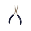 Alicate Mini Bico Meia Cana Curvo 6" Cabo Emborrachado Brasfort - 7814289186