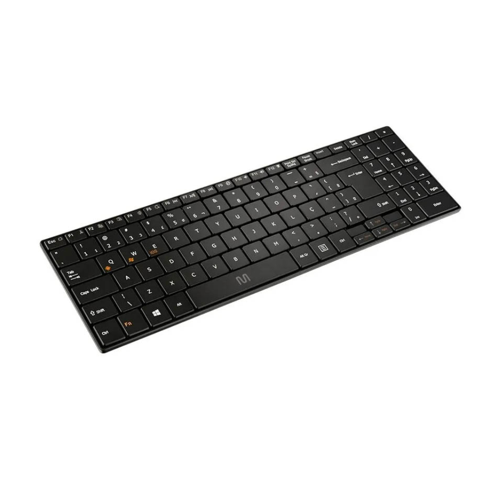 Teclado Sem Fio Slim Multi Bluetooth Multimídia Abnt - TC220