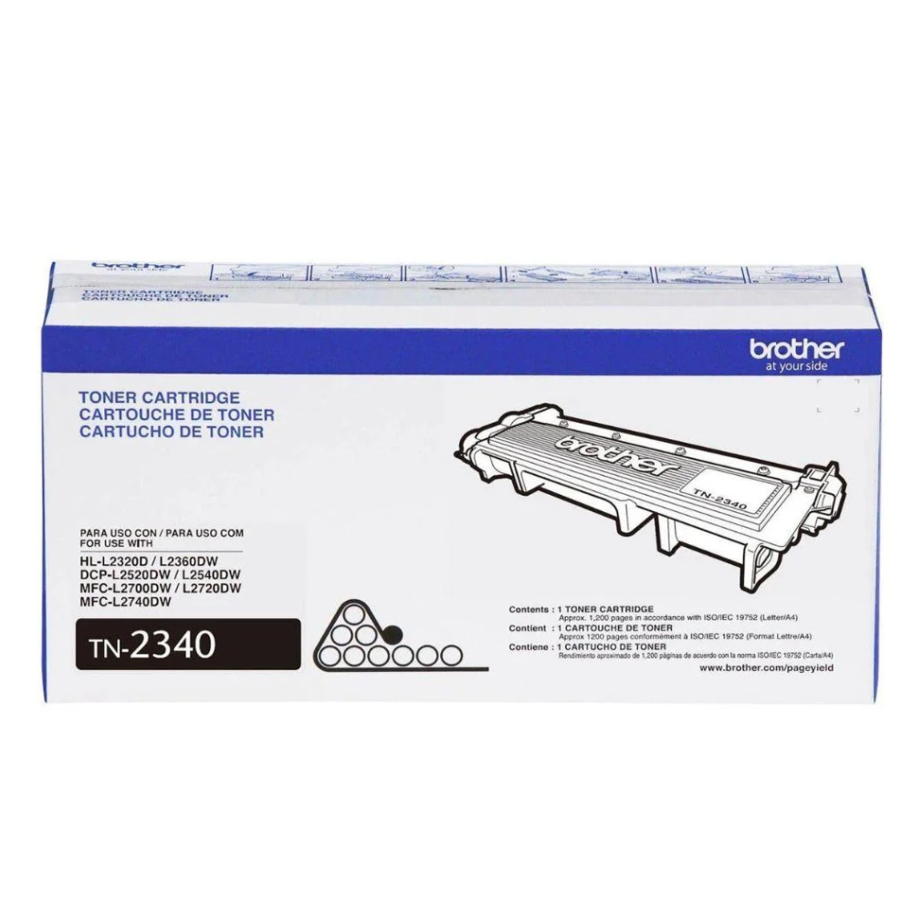Toner Brother Preto TN2340BR P/ HL-L2360DW