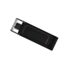 Pen Drive 256gb USB Tipo C 3.2 Kingston DataTravaler 70  Preto - DT70/256GB