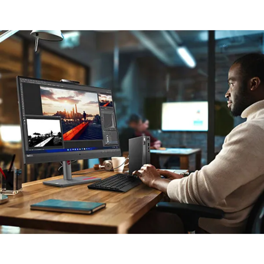 Mini Computador Lenovo ThinkCentre Neo 50Q Intel Core I5-13420H 8gb 256Gb Ssd Win11 Pro C/ Teclado e Mouse - 12LM0000BO