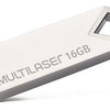 Pen Drive 16gb Usb 2.0 Metálico Multi Diamond - PD850