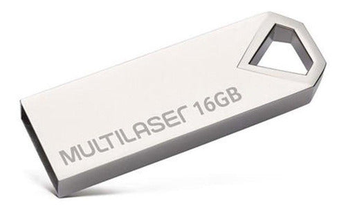 Pen Drive 16gb Usb 2.0 Metálico Multi Diamond - PD850