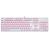 Teclado Gamer Mecânico Redragon Mitra Lunar RGB Branco - K551W-RGB (PT-BLUE)