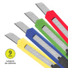 Estilete Estreito Keep c/ Trava Multi Cores - EI170