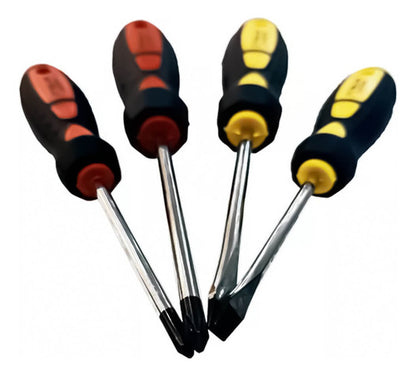 Kit de Chaves de Fenda e Philips Bomder 4 Peças - BOM-3111