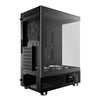 Gabinete Gamer Gamdias Mid Tower Atlas E1 Preto Com Lateral em Vidro Temperado +3 Fans ARGB