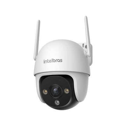 Câmera De Vigilância Externa Wi-Fi Intelbras IM7S Full Color 1080p Angulo 360º C/ Microfone Embutido Branca  - 4590016 Truedata