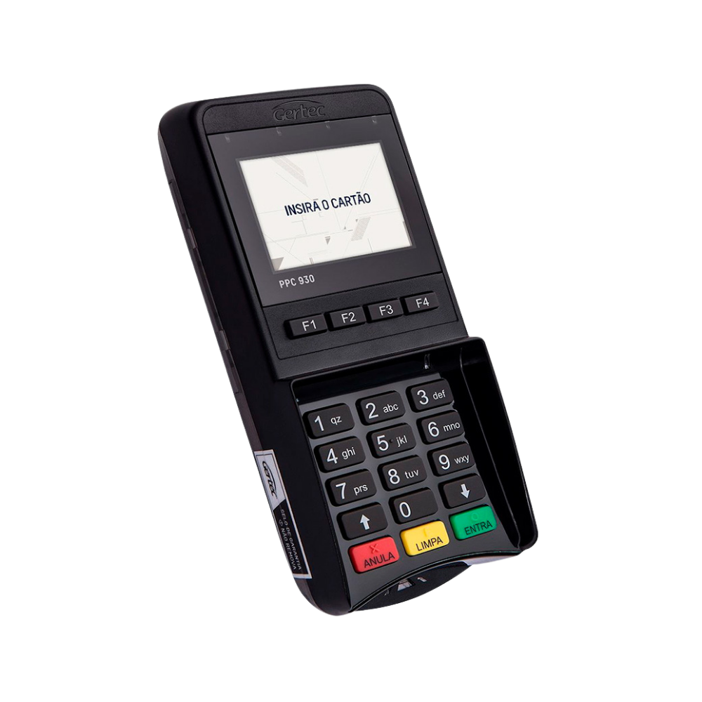 Leitor De Cartão Pin Pad Gertec Ppc930 Usb Contactless