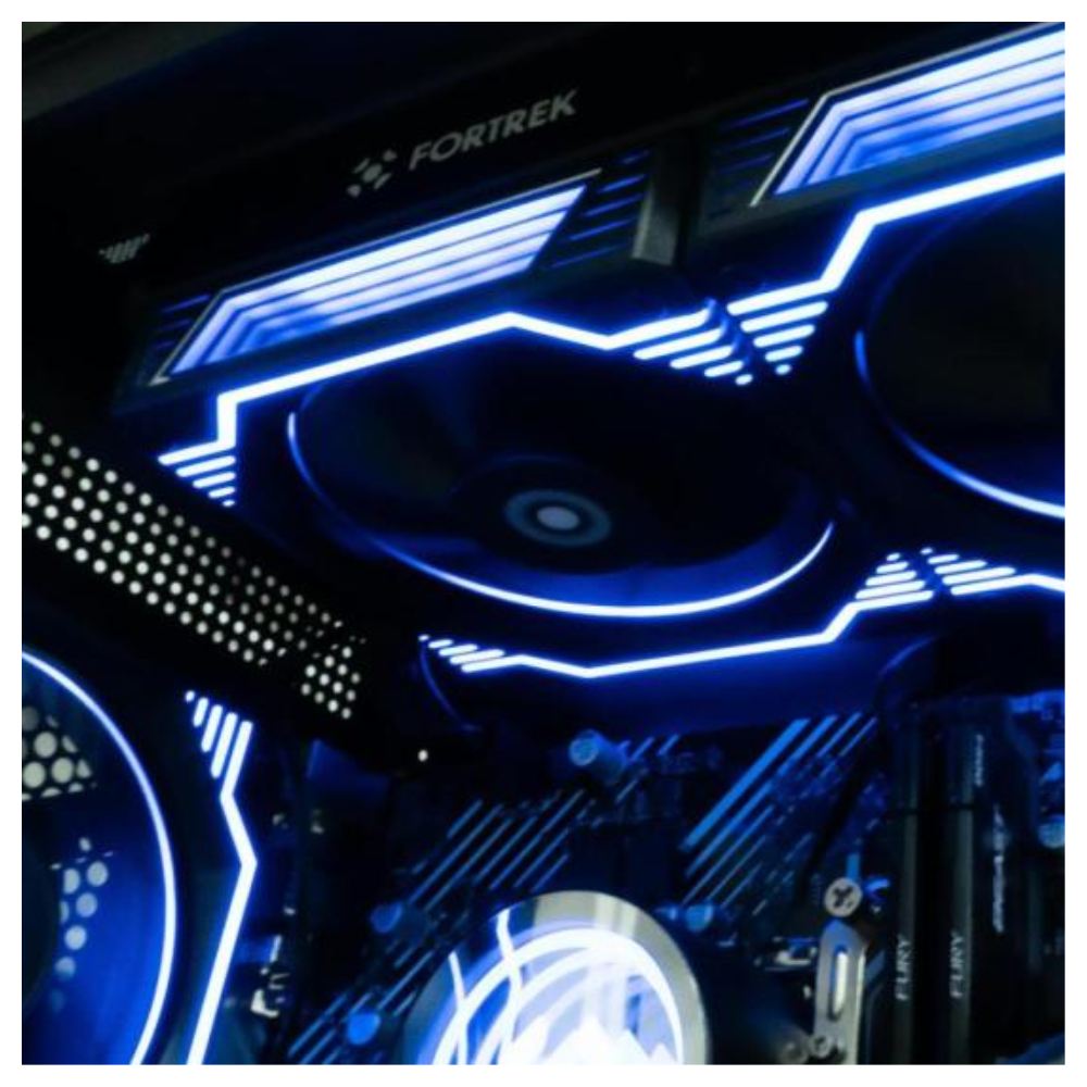 Water Cooler Triple Fan Fortrek Breezy 360mm ARGB Sync (Intel/AMD) Preto - 84962