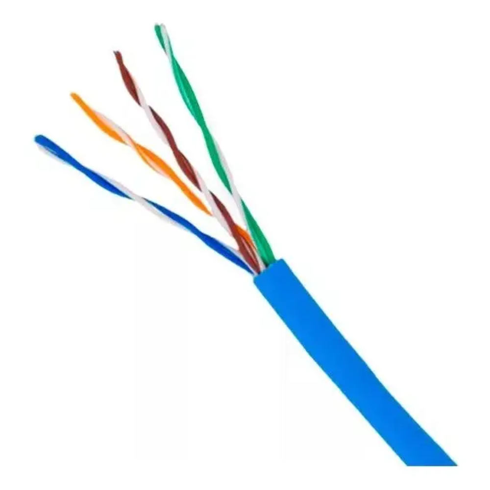 Cabo De Rede U/UTP 4 Pares Cat5e Impact Lan Intelbras Cx C/305mts Azul IL5CMAZ - 4830189