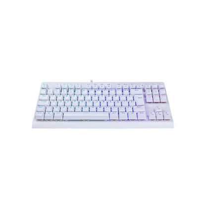 Teclado Gamer Mecânico Redragon Dark Avenger RGB Branco - K568W-RGB - Switch Brown