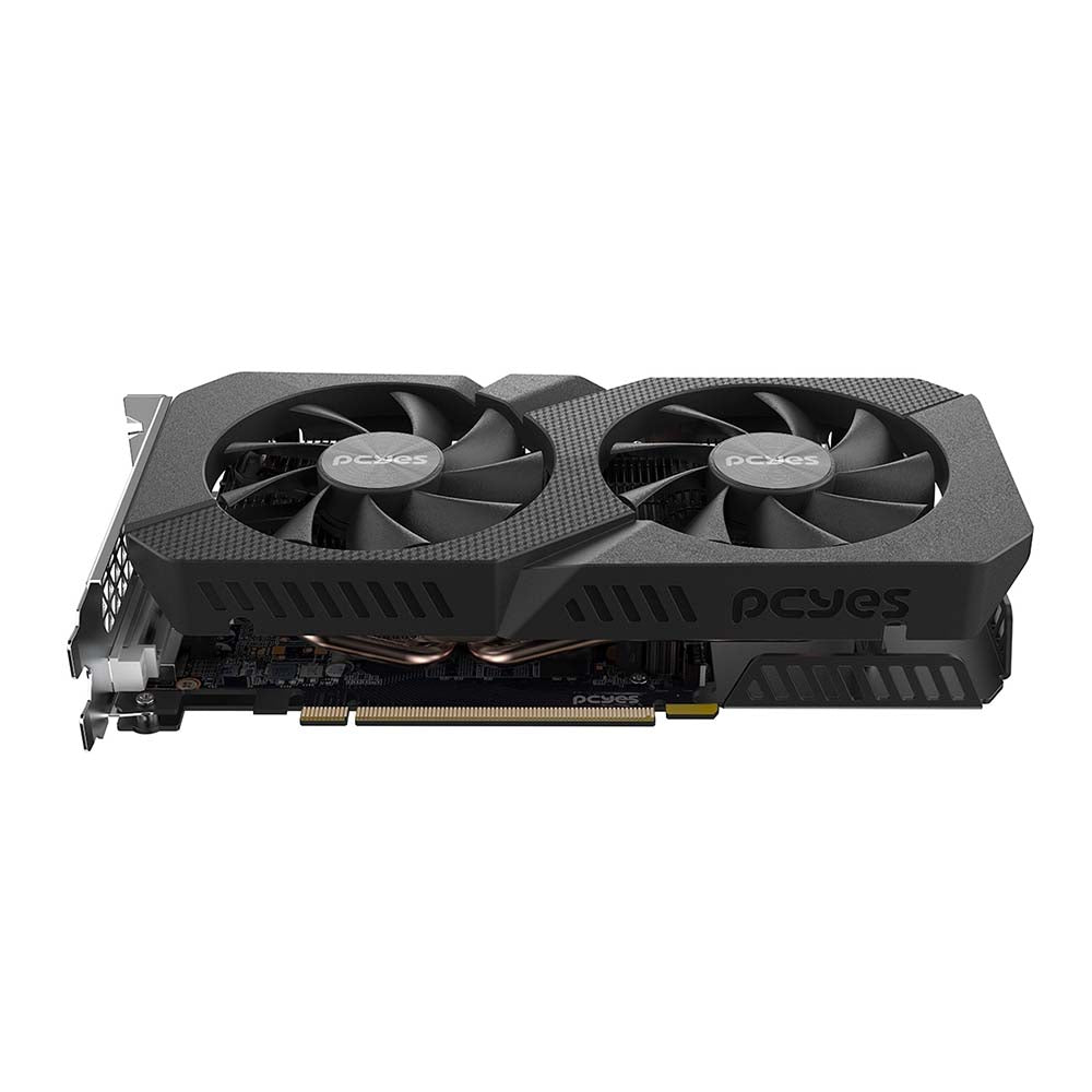 Placa De Video 6Gb RTX 3050 Gddr6 PCYes Project Edge Nvidia Geforce 96bit Displayport HDMI DVI - PVRTX30506BLPE