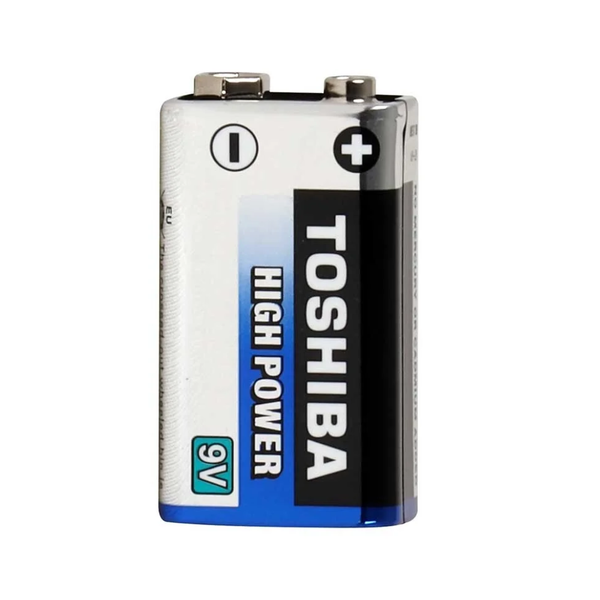 Bateria 9v Alcalina Toshiba C/1 Bateria 6LR61GCP
