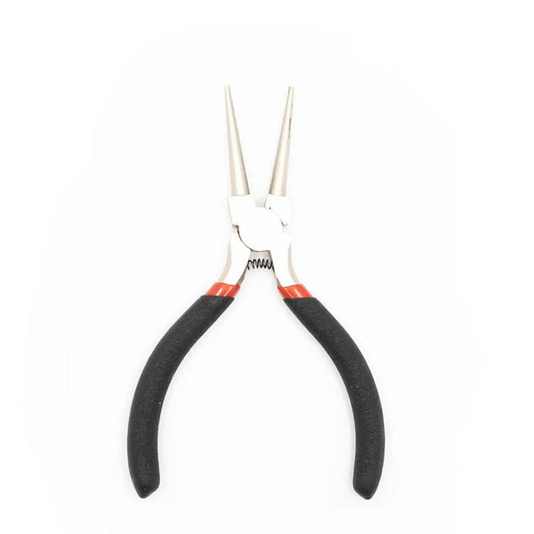 Alicate Mini Bico Redondo 5" Cabo Emborrachado Brasfort - 78148