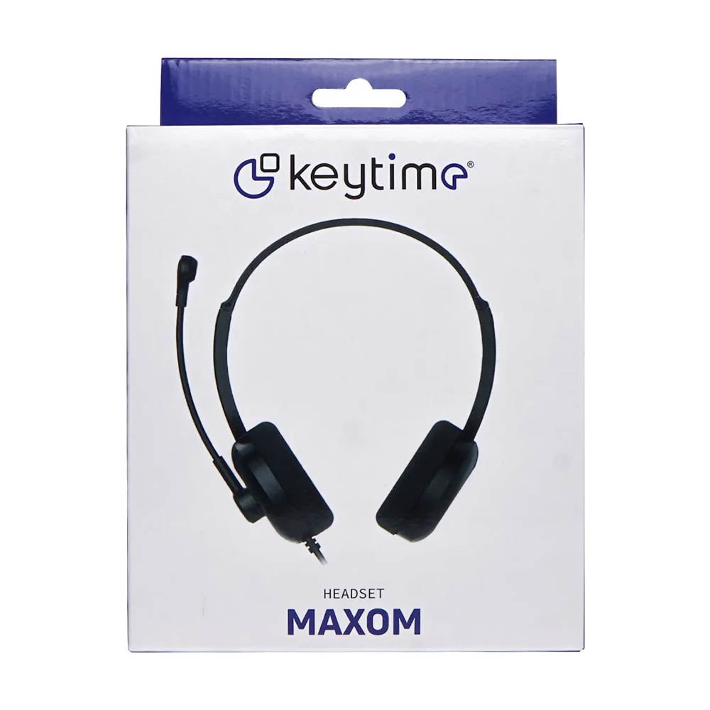 Headset Keytime Maxom Stereo P2 P3 Preto - KYT00025