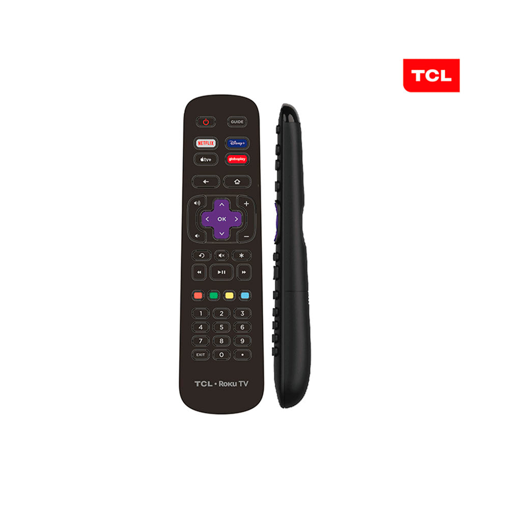 Smart TV Led TCL 32" HD Wi-fi USB HDMI Roku TV Bivolt Preta - 32RS530