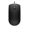 Mouse Usb Com Fio Preto Dell 1000 Dpi - MS116