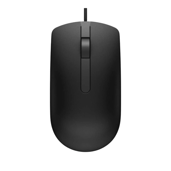 Mouse Usb Com Fio Preto Dell 1000 Dpi - MS116
