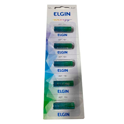 Bateria Alcalina 12v A27 Elgin - 82196