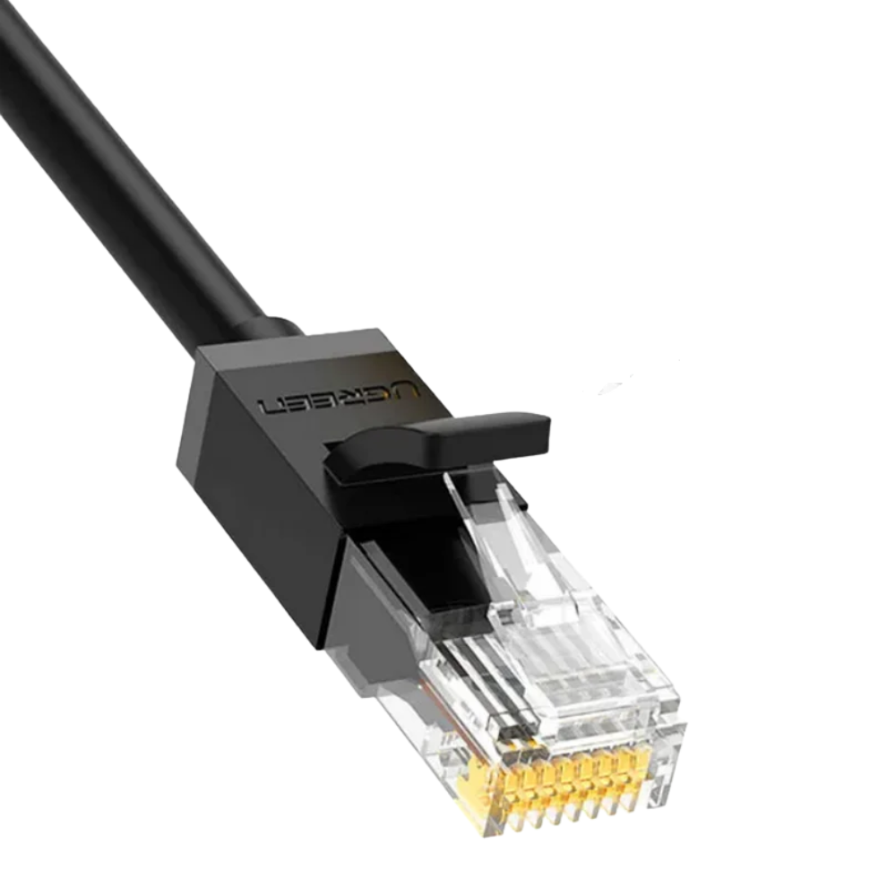 Cabo De Rede Ethernet Ugreen Cat 6, U/Utp 3mts Preto - NW102