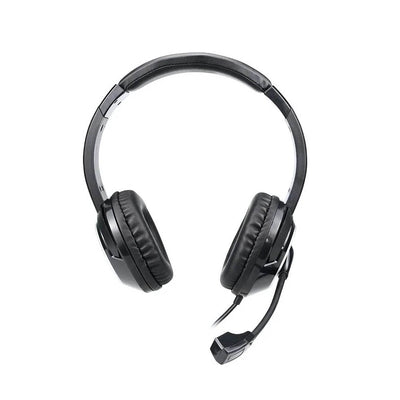 Headset Multilaser HF600 40mm Preto P3 C/ Adaptador USB - PH427