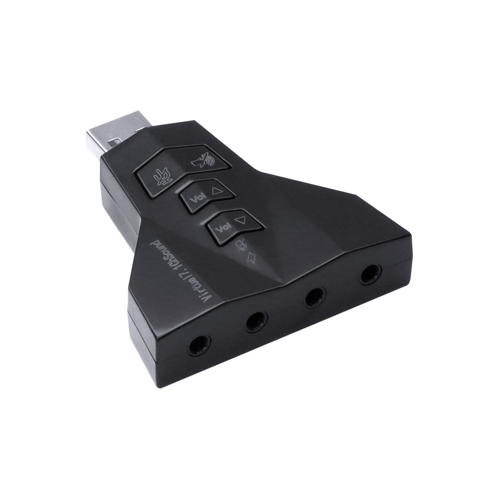 Adaptador Placa De Som Usb P/ 4 Portas P2 Vinik - A4PUSBM