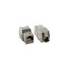 Conector Femea Keystone Rj45 Cat6 Blindado